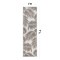 World Rug Gallery Contemporary Floral Leaves Nature Inspired Indoor/Outdoor Runner Rug 7' 10'' x 10' Beige 4033BEIGE2X7 - alternate 6